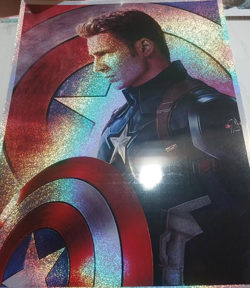 Planchas de Stickers Holograficos (Personalizados))
